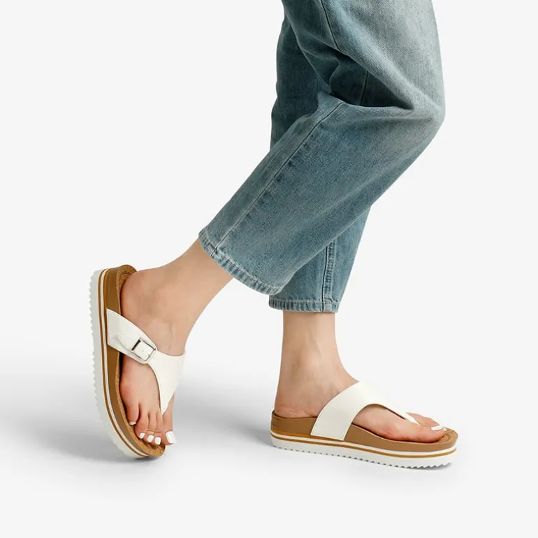Arch Support Platform Thong Sandals