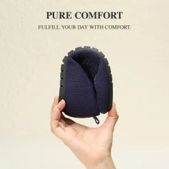 Ascenelle All-day Comfort Fashionable Slip-on Loafers Knit Edition