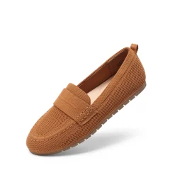Ascenelle All-day Comfort Fashionable Slip-on Loafers Knit Edition