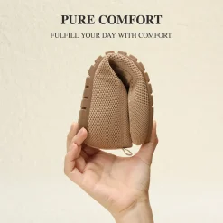 Ascenelle All-day Comfort Fashionable Slip-on Loafers Knit Edition