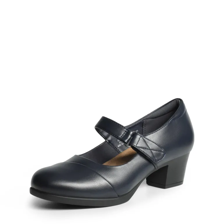 Ascenelle Arch Support Block Mary Jane Pumps