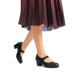 Ascenelle Arch Support Block Mary Jane Pumps