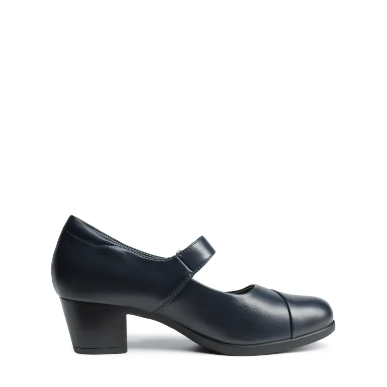 Ascenelle Arch Support Block Mary Jane Pumps