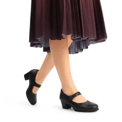 Ascenelle Arch Support Block Mary Jane Pumps