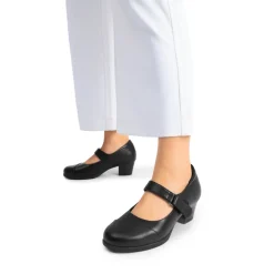 Ascenelle Arch Support Block Mary Jane Pumps