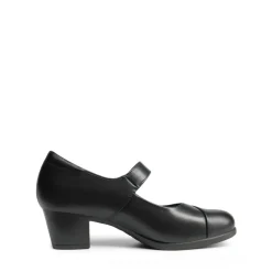Ascenelle Arch Support Block Mary Jane Pumps
