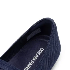 Ascenelle Breathable Arch Support Strap Flats Knit Edition