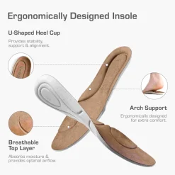 Ascenelle Comfortable Arch Support Dressy Flats