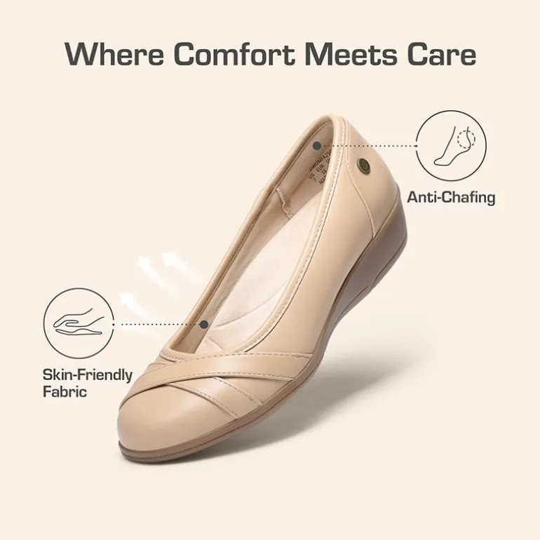 Ascenelle Comfortable Arch Support Fashion Flats