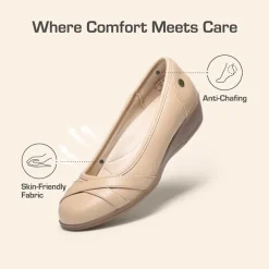 Ascenelle Comfortable Arch Support Fashion Flats