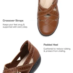 Ascenelle Comfortable Arch Support Casual Flats