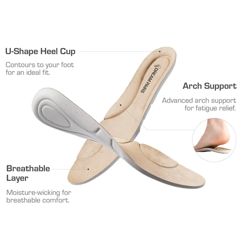 Ascenelle Comfortable Arch Support Casual Flats