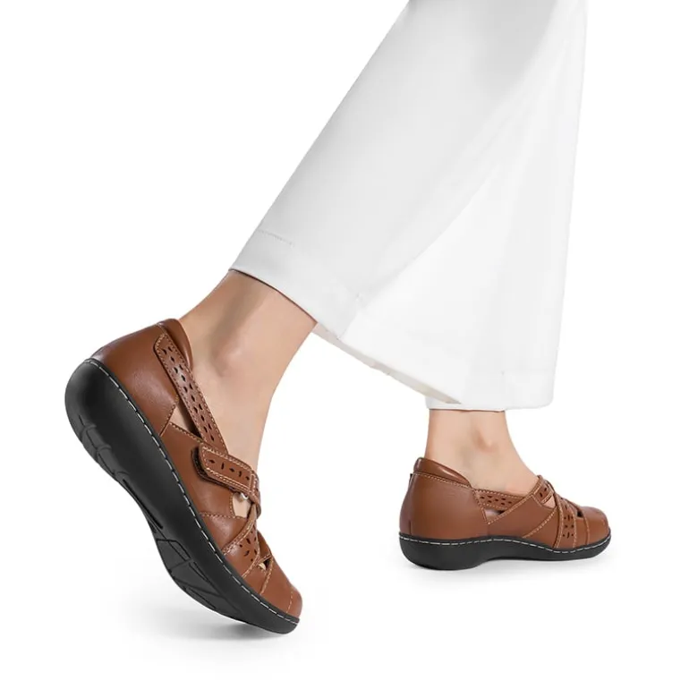 Ascenelle Comfortable Arch Support Casual Flats