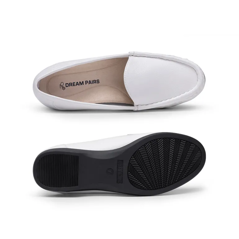 Ascenelle Comfortable Foldable Slip on Loafers