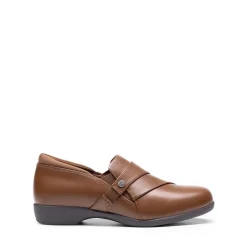 Ascenelle Comfortable Low Heel Slip-on Flats