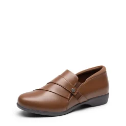 Ascenelle Comfortable Low Heel Slip-on Flats