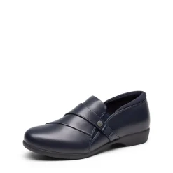 Ascenelle Comfortable Low Heel Slip-on Flats
