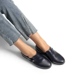 Ascenelle Comfortable Low Heel Slip-on Flats