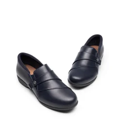Ascenelle Comfortable Low Heel Slip-on Flats