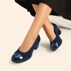 Ascenelle Comfortable Low-Heel Memory Foam Pumps
