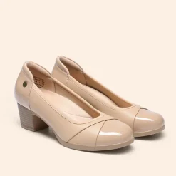 Ascenelle Comfortable Low-Heel Memory Foam Pumps