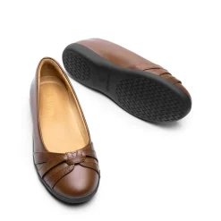 Ascenelle Comfortable Round-toe Flats
