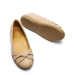 Ascenelle Comfortable Round-toe Flats