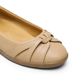 Ascenelle Comfortable Round-toe Flats