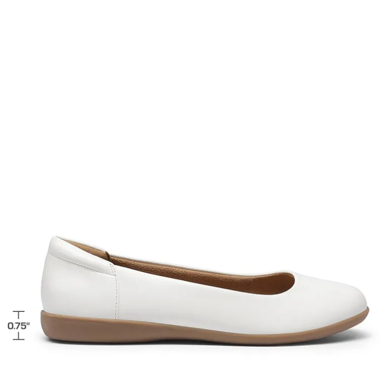 Ascenelle Comfortable Round Toe Ballet Flats