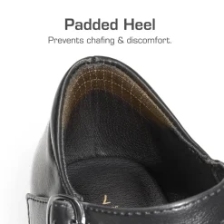 Ascenelle Comfortable Strap Low Block Heel Pumps