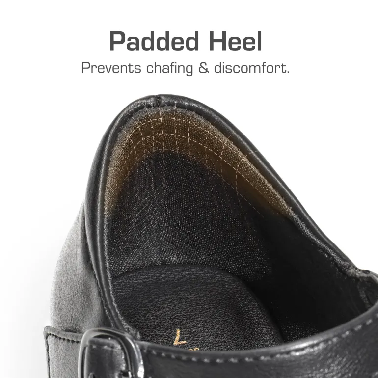Ascenelle Comfortable Strap Low Block Heel Pumps