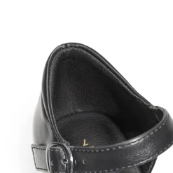 Ascenelle Comfortable Strap Low Block Heel Pumps