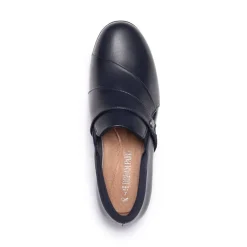 Ascenelle Ergonomic Slip-On Vegan Leather Flats