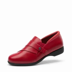 Ascenelle Ergonomic Slip-On Vegan Leather Flats