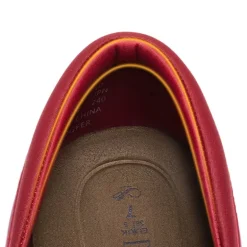 Ascenelle Ergonomic Slip-On Vegan Leather Flats