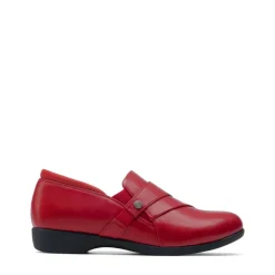 Ascenelle Ergonomic Slip-On Vegan Leather Flats