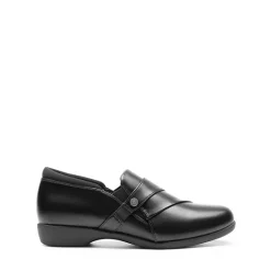 Ascenelle Ergonomic Slip-On Vegan Leather Flats