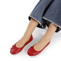 Ascenelle Foldable Bowknot Lightweight Ballet Flats