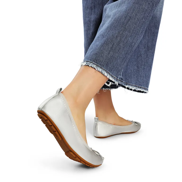 Ascenelle Foldable Bowknot Lightweight Ballet Flats