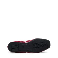Ascenelle Foldable Square Toe Bow Ballet Flats