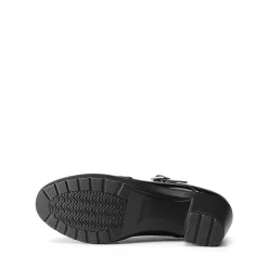 Ascenelle Mary Jane Chunky Heel Pumps - [Morgan]