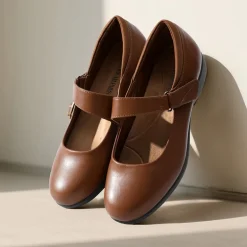 Ascenelle Mary Jane Non-Slip Comfortable Flats - [Josephine]