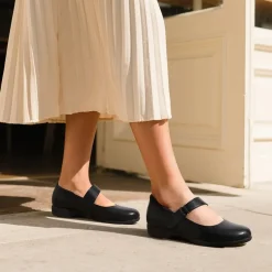 Ascenelle Mary Jane Non-Slip Comfortable Flats - [Josephine]