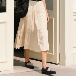 Ascenelle Mary Jane Non-Slip Comfortable Flats - [Josephine]