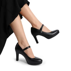 Ascenelle Mary Jane Platform Pumps - [Josephine]