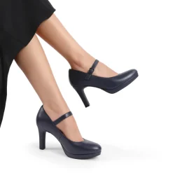 Ascenelle Mary Jane Platform Pumps - [Josephine]