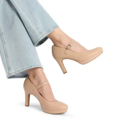 Ascenelle Mary Jane Platform Pumps - [Josephine]