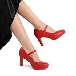 Ascenelle Mary Jane Platform Pumps - [Josephine]