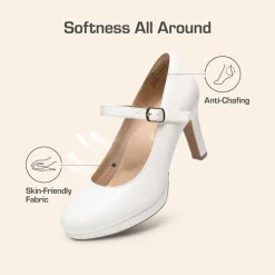 Ascenelle Mary Jane Platform Pumps - [Josephine]