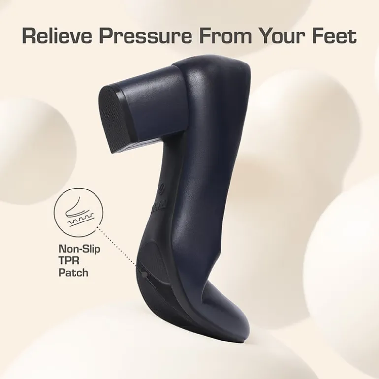 Ascenelle Non-slip Arch Support Cushioned Pumps